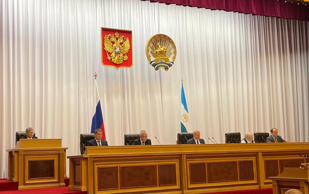 Открылось первое заседание Государственного Собрания – Курултая Республики Башкортостан седьмого созыва